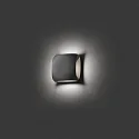 Luminaria de pared para exteriores BU-OH LED IP65, plomo oscuro 