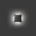 Luminaria de pared para exteriores BU-OH LED IP65, plomo oscuro 