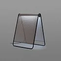 Faro Luminaria de pie para exteriores CADAQUÉS LED IP44, plomo oscuro 