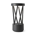 Luminaria de caminos TWIST 300 LED IP65, plomo oscuro 