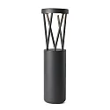 Luminaria para balizas TWIST LED IP65, plomo oscuro 