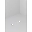 Faro floor recessed luminaire LED 18 SQ HIGH POWER rigid, square IP67, stainless steel, satined 