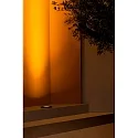 Faro Luminaria empotrable en suelo TRAS 25L / 40° / 700MA de 12 llamas, rígido IP67, negro mate regulable