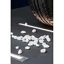 Faro floor recessed luminaire FALLS 500 rigid, set back, with diffuser IP67, stainless steel, satined 