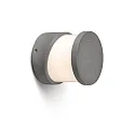 Luminaria de pared BLOCK 135 E27 IP65, gris hormigón 