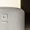 Faro Luminaria para balizas BLOCK 700 E27 IP65, gris hormigón 
