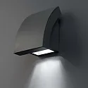 Faro wall luminaire PROA GU10 IP44, dark grey 