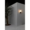 Faro Luminaria de pared para exteriores ORWELL con cámara LED IP54, plomo oscuro 