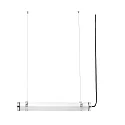 Luminaria colgante SCUBA LED IP66, cromo 