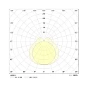 LED Damp-proof luminaire, 25W, 4000K, 2800lm, IP50, opal, white