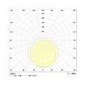 Frisch-Licht Luminaria para locales húmedos AWL147150A.6384 lang, conmutable IP50, blanco 