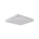 Luminaria para locales húmedos AWL417050P.7083 cuadrado, conmutable, prismático IP50, blanco 
