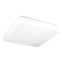 Luminaria de pared y techo 30cm cuadrado IP54, blanco 