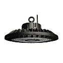 Proyector de naves potente Ø 320MM / STANDARD resistente a los impactos, directa, conmutable IP65, negro 