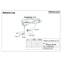 Frisch-Licht connection cable with plug (FL-STL2063MA.15484…) 400CM 3-pole, white