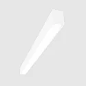 light bar MICROPAL®, UGR<19 / 1127MM / 830 surface-mounted version, DALI controllable, direct IP40, white dimmable