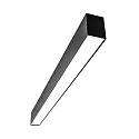 Viga luminosa MICROPAL®, UGR<19 / 1407MM / 830 versión de montaje en superficie, controlable por DALI, directa IP40, negro 