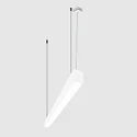 light bar MICROPAL®, UGR<19 / 1127MM / 830 direct, multipower, with suspension kit IP40, white 