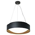 Luminaria colgante PREMIUM ARCHITEKTUR Ø 30,8cm IP20, negro, marrón cobrizo regulable