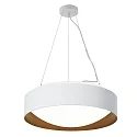 Luminaria colgante PREMIUM ARCHITEKTUR Ø 30,8cm IP20, blanco, marrón cobrizo regulable