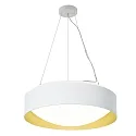 Luminaria colgante PREMIUM ARCHITEKTUR Ø 30,8cm IP20, dorado, blanco regulable