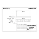 Frisch-Licht Luminaria fluorescente PLN144500H.6483 directo / indirecto, UGR < 19, conmutable IP20, blanco 