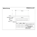 Frisch-Licht Luminaria fluorescente PLN144500H.6484 directo / indirecto, UGR < 19, conmutable IP20, blanco 