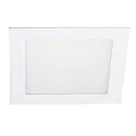 Downlight empotrable FLAT / 22.5X22.5CM angular, CCT Switch, UGR < 19, sin fuente de alimentación IP54, blanco regulable