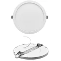 Luz downlight SDL2451A.1584M redondo, conmutable, multipower IP40, blanco regulable