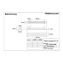 Frisch-Licht Luminaria trifásica SSL113010LM.3094M multipower, con la óptica del lente IP20, blanco regulable