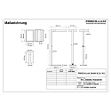 Luminaria de pedestal MICROPAL®, UGR<16 con sensor, directo / indirecto, programable, con regulador táctil IP20