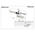 Pinza de mesa (FL-STL2063MA.15484…) 12-80MM ajustable, plata