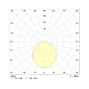 Frisch-Licht Luminaria para locales húmedos WNL149466PC.7084 grande, 3 polos, resistente a los impactos IP66, gris 