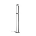 floor lamp WEGA-S up / down, swivelling, rotatable, controllable with gestures IP20, anthracite dimmable