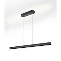 Luminaria colgante RUNA-132 Arriba-Abajo, Tunable White, ajustable IP20, negro regulable