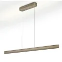 Luminaria colgante RUNA-132 Arriba-Abajo, Tunable White, ajustable IP20, color bronce regulable