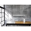 Knapstein Luminaria colgante MARISA-60 Arriba-Abajo, Tunable White, controlable con gestos IP20, níquel mate