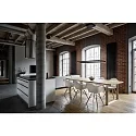 Knapstein Luminaria colgante MARISA-100 Arriba-Abajo, Tunable White, controlable con gestos IP20, negro