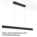 pendant luminaire FARA-112 up / down, tunable white, controllable with gestures IP20, nickel matt