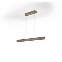 Luminaria colgante FARA-112 Arriba-Abajo, Tunable White, controlable con gestos IP20, color bronce
