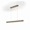 Luminaria colgante FARA-132 Arriba-Abajo, Tunable White, controlable con gestos IP20, color bronce