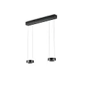 pendant luminaire ZERA-2 IP20, black dimmable