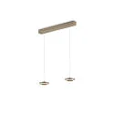 pendant luminaire DAJA-2 adjustable, controllable with gestures IP20, sand coloured dimmable