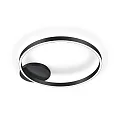 ceiling luminaire ANEL-60 direct / indirect IP20, black dimmable