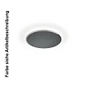 ceiling luminaire ASTRA-C-40 round, Casambi IP20, black dimmable