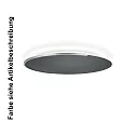 Knapstein Luminaria de techo ASTRA-C-40 redondo, Casambi IP20, negro regulable