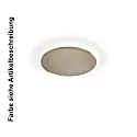 ceiling luminaire ASTRA-C-40 round, Casambi IP20, sand coloured dimmable