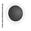 Knapstein ceiling luminaire ASTRA-60 round IP20, metallic bronze, black dimmable