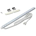 Barra luminosa LED POWER-STICK T SE IP20, aluminio, transparente regulable 6W 455lm 3000K CRI 90-100 30cm
