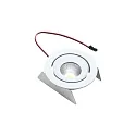 Luminaria empotrable SR 68-LED giratorio, UGR < 19 IP44, transparente, blanco regulable 4,8W 485lm 3000K CRI 90-100